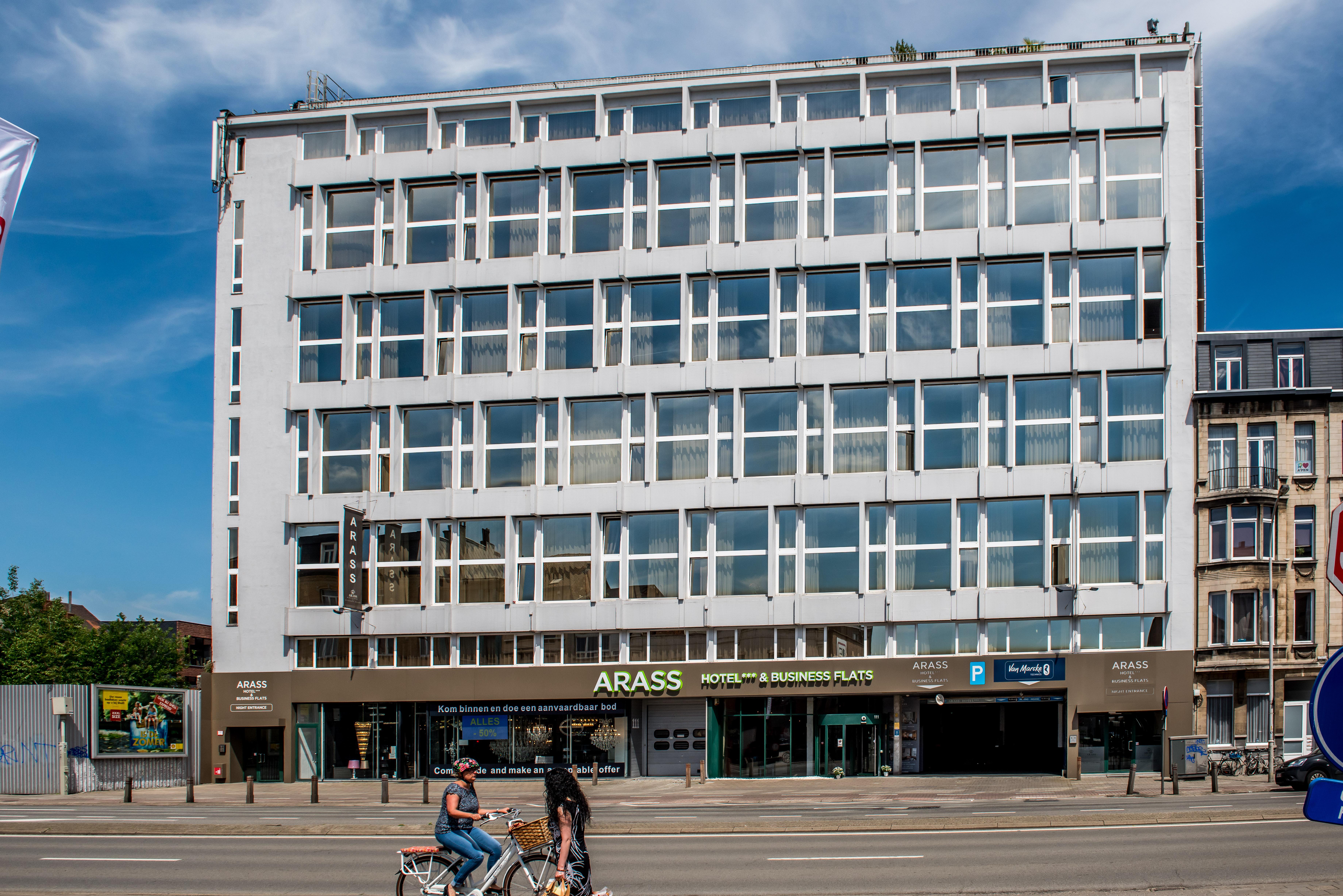 Arass Hotel & Business Flats Antwerpen Exteriör bild